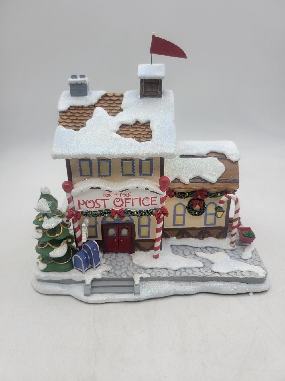 Hawthorne Village Rudolphs Christmas Town North Pole Post Office No Light Or COA
